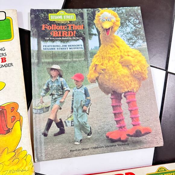X19 Vintage Sesame Street Book Club Book & More Big Bird 70s- 80s - Picture 13 of 15
